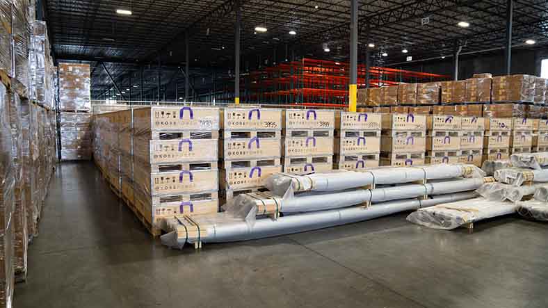 Cardboard Boxes Ready for Dispatch